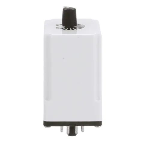 Schneider Electric 9050JCK12V14 Timing Relay, Type JCK, plug In, on delay, adjustable time, 0.3 to 30 seconds, 10A, 240 VAC, 24 VAC/DC — Control e HMI