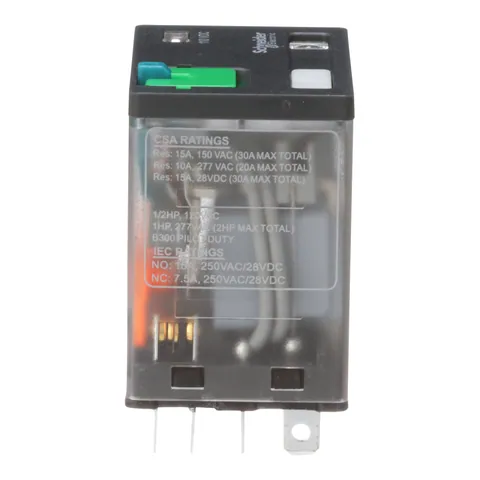 Schneider Electric 784XDXM4L-110D Power relay, SE Relays, 15A, 4PDT, 110 VDC, cover with locking push button and LED — Akcesoria ogólne