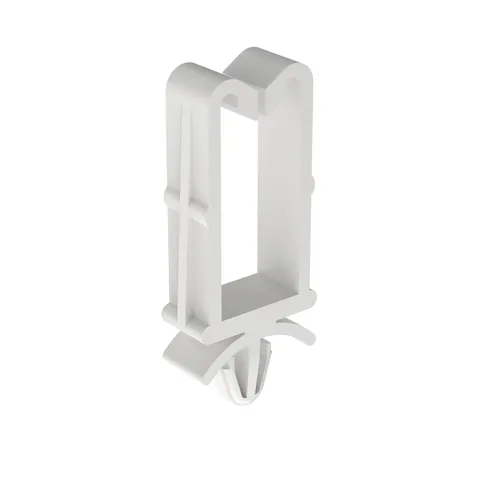 Panduit VWS3750-M Wire Saddle, Natural, PA 6.6, Push Barb, 1.15x0.57" — Industrial Cables & Wires