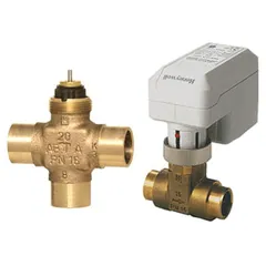 Honeywell V5863A1006 Zone Valves, 3/4 inch 3-way NPT — Process & Flow Control Valves