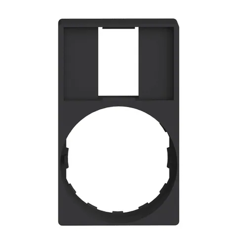 Schneider Electric ZBZ35 Legend holder 30x50mm, Harmony XB4, plastic, without legend 18x27mm, for flush mounting — Accesorios generales