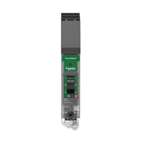 Schneider Electric BDA160205 Circuit breaker, PowerPacT B, 20A, 1 pole, 600Y/347VAC, 14kA, I-Line, thermal magnetic, 80%, C — General Accessories