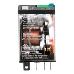 Schneider Electric 782XBXM4L-110D Power relay, SE Relays, 15A, DPDT, 110 VDC, cover with locking push button and LED — Akcesoria ogólne