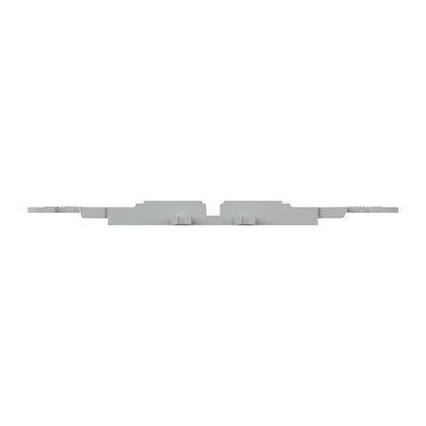 Wago 221-2505 Mounting carrier with strain relief; 5-way; for inline splicing connector with lever; for screw mounting; gray — Terminal Blocks