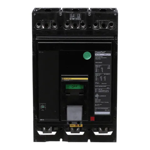 Schneider Electric MGL36300 PowerPacT M-Frame Circuit Breaker, 300A, 3 Pole, 600VAC, 18kA, Lugs — Accessori generali