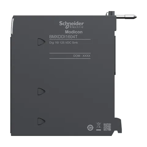 Schneider Electric BMXDDI1604T discrete input module, Modicon X80, 16 inputs, 125V DC positive, extended temperature — Sterowniki PLC