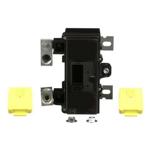 Schneider Electric QOM2150MVH Main breaker, QO, 150A, 2 pole, 120/240VAC, 22kA, bolt on mount, for metering devices — General Accessories
