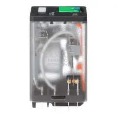 Schneider Electric 788XBXRM4L-12D General purpose relay, SE Relays, 788R, DPDT, 10A, 12 VDC, Quick terminal, clear cover with LED, lock push button — Akcesoria ogólne