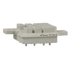 Schneider Electric 70-124-2 Socket, SE Relays general purpose relay accessory, 3PDT, 15A, 300 V, 11 pins, Quick connect terminal, 788R series — Akcesoria ogólne