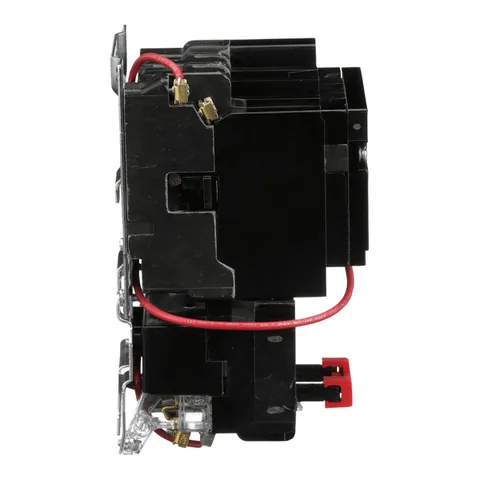 Schneider Electric 8536SBO1V02S NEMA motor starter, Type S, nonreversing, Size 0, 18A, 2HP at 230VAC, 5kA SCCR, 1 phase, 2 pole, melting alloy, 120VAC coil, open — General Accessories