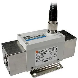 SMC PF2W504-N03-2 Digital Water Flow Sensor, Remote, IP65, 0.5-100 Lpm — General Accessories