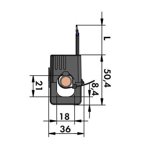 Wago 855-3001/200-001 Split-core current transformer; 200 A / 1 A; 3 m long — Allgemeines Zubehör