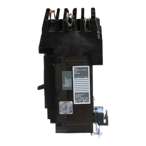 Schneider Electric HDA36060 PowerPacT H-Frame Circuit Breaker, 60A, 3 Pole, 600VAC, 14kA, I-Line, Thermal Magnetic, 80%, ABC — Accessori generali
