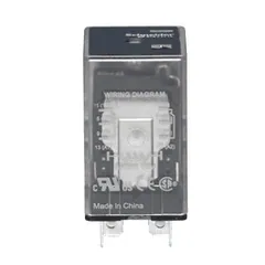 Schneider Electric 782XBXCL-24D Power relay, SE Relays, 15A, DPDT, 24 VDC, clear cover with LED indicator — Akcesoria ogólne