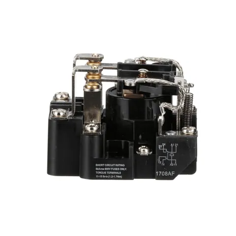 Schneider Electric 8501CO16V20 Power Relay, Type C, 2 HP, 30A resistive at 300 VAC, SPDT, 2 normally open and 2 normally closed contact, 120 VAC coil — Accesorios generales