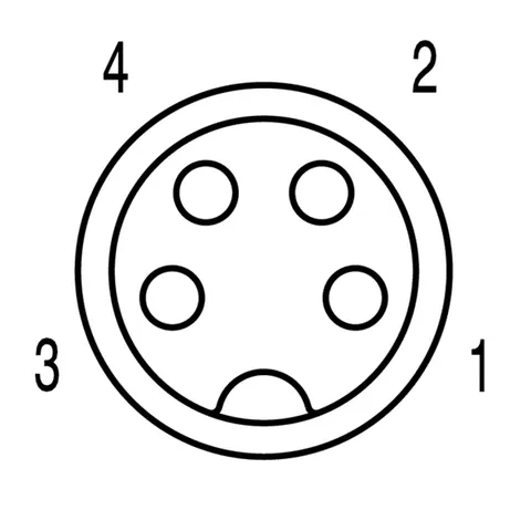 Weidmuller 1880470400 SAIL-M8GM8G-4-4.0U — Kable i przewody przemysłowe