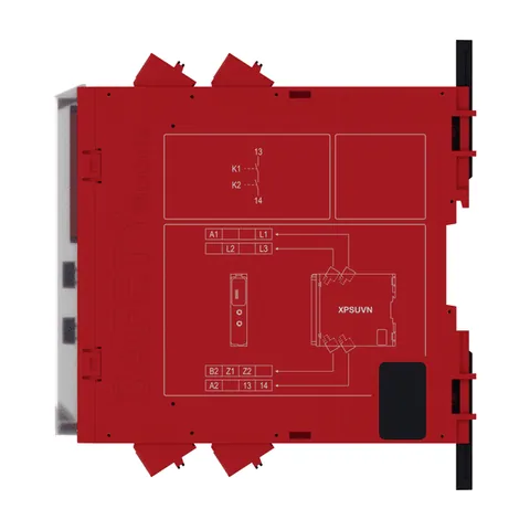 Schneider Electric XPSUVN11AC Harmony XPS Universal Safety Relay with Zero Speed Monitoring and Time Delay — Controllers & Regulators