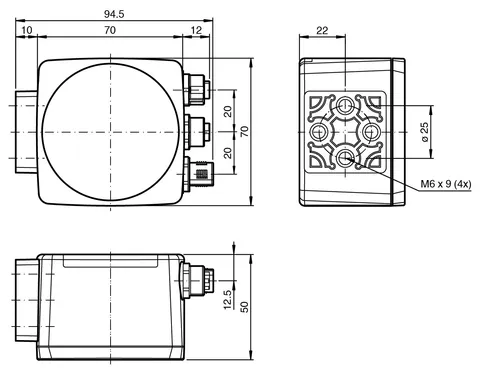Pepperl+Fuchs PGV100-F200A-B17-V1D Optical reading head — Accessori generali