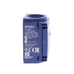 Schneider Electric ZCT25G11 Limit switch body ZCT, compact, 1 NC + 1 NO, slow break, Pg11