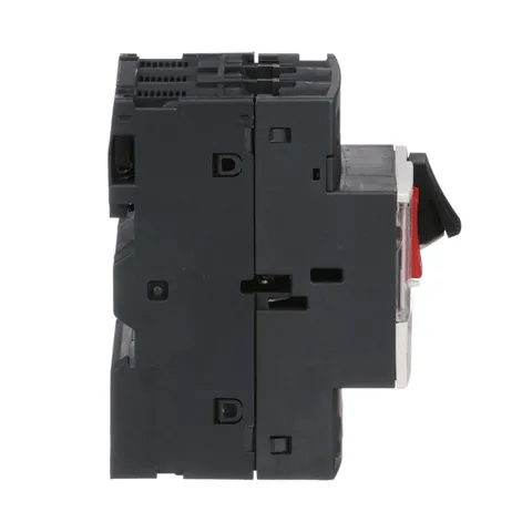 Schneider Electric GV2ME21 TeSys Deca Manual Starter and Protector, thermal magnetic circuit protector, push buttons, 17 to 23 A, screw clamp — Interruptores automáticos y fusibles