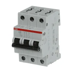 ABB S203-C40 S203-C40 Miniature Circuit Breaker - 3P - C - 40 A — General Accessories
