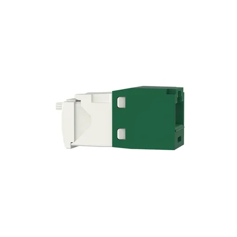 Panduit CJ688TGGR-C UTP RJ45 Cat 6 TG Jack Module, Green, 100 Pack — General Accessories