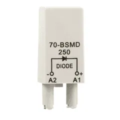 Schneider Electric 70-BSMD-250 Protection module with diode, SE Relays, for 782H hermetically sealed relays, 6/250V DC — Akcesoria ogólne