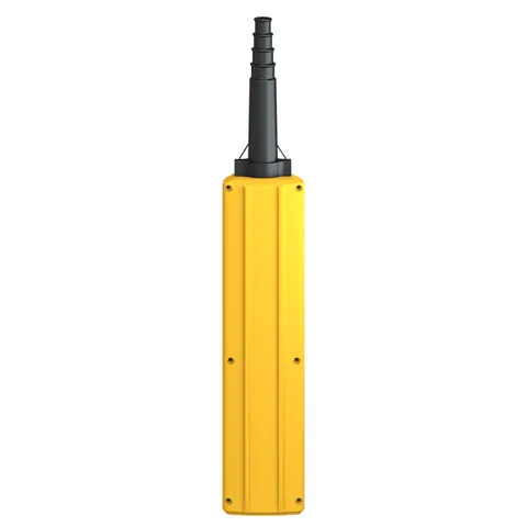 Schneider Electric XACB06 Empty Pendant Control Station, Harmony Series, Yellow, 6 Cut Outs — Controllers & Regulators