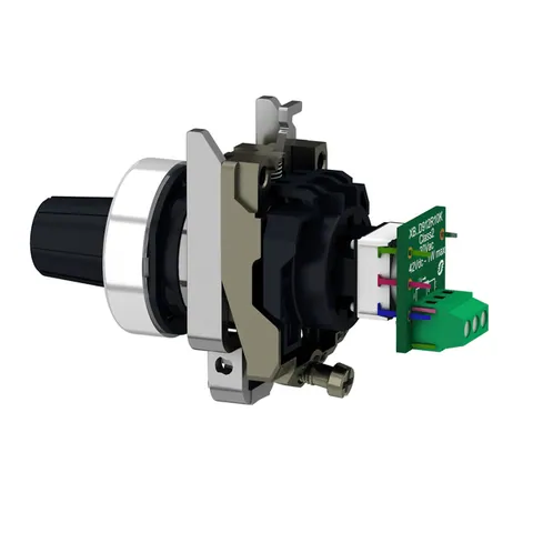Schneider Electric XB4BD912R470K Complete potentiometer, Harmony XB4, metal, 22mm, 470K — Proximity & Inductive Sensors