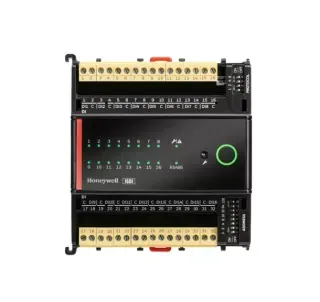 Honeywell IO-16DI-S-S Digital Input Module with 16 Inputs, RS485 Communication, and DIN Rail Mounting