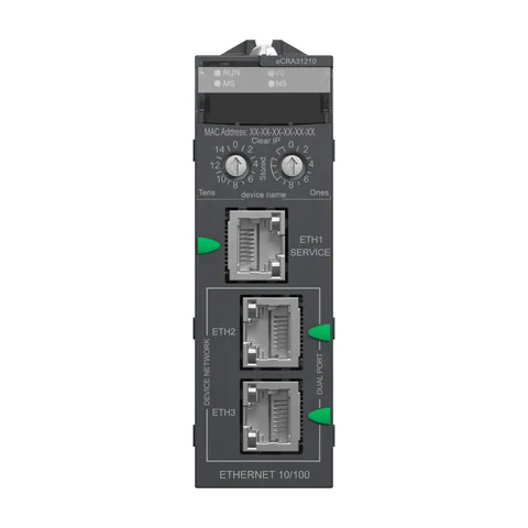 Schneider Electric BMECRA31210 Modicon X80 Ethernet Remote Input Output (RIO) Drop Adaptor — Remote I/O & Communication