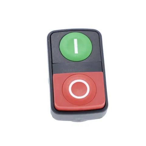 Schneider Electric ZB5AL7341 Double Headed Push Button, Harmony XB5, Plastic, 22mm — Control & HMI