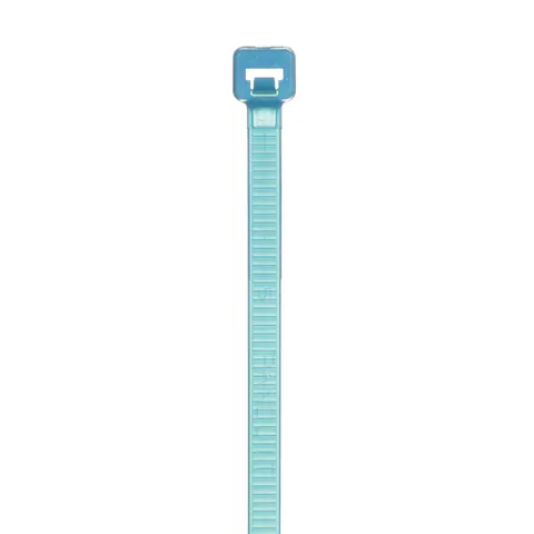 Panduit PLT2I-M76 Pan-Ty® PLT2I-M76 Cable Tie, Aqua, Tefzel, UV, High Heat, 8"L, 30lb, PK1000 — Connectors & Plugs