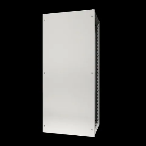 Rittal 8884000 Sistema de armario VX Baying, WHD: 800x1800x400 mm, puerta única — Elementos de rodadura y ruedas
