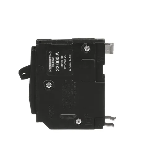 Schneider Electric QO120VH Mini circuit breaker, QO, 20A, 1 pole, 120/240VAC, 22kA, plug in mount — General Accessories
