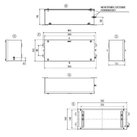 Weidmuller 1002700000 STB 5 SS Small Terminal Box — Accessori generali