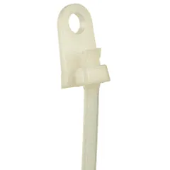 Panduit SSC2S-S10-M Sta-Strap® SSC2S-S10-M Sta-Strap Clamp Cable Tie, PA6.6, 7.35"L, 50lb, PK1000 — Connectors & Plugs