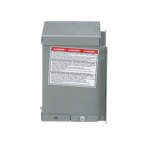 Schneider Electric 250SV43B Buck Boost Transformer, Encapsulated, 0.25kVA, 1 Phase, 120x240V Primary, 12/24V Secondary, NEMA 3R, 80C Rise — General Accessories