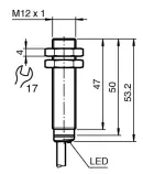 326161-0028 Pepperl+Fuchs, Sensori di prossimità e induttivi