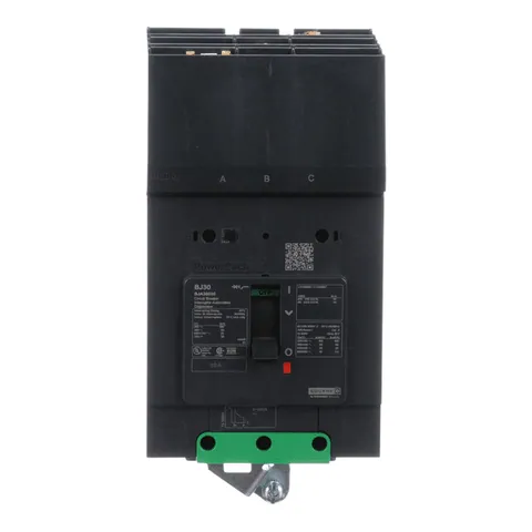 Schneider Electric BJA36030 Circuit breaker, PowerPacT B, 30A, 3 pole, 600Y/347VAC, 25kA, I-Line, thermal magnetic, 80%, ABC — Akcesoria ogólne