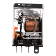 Schneider Electric 782XBXC-24A Power relay, SE Relays, 15A, DPDT, 24 VAC, clear cover — Akcesoria ogólne