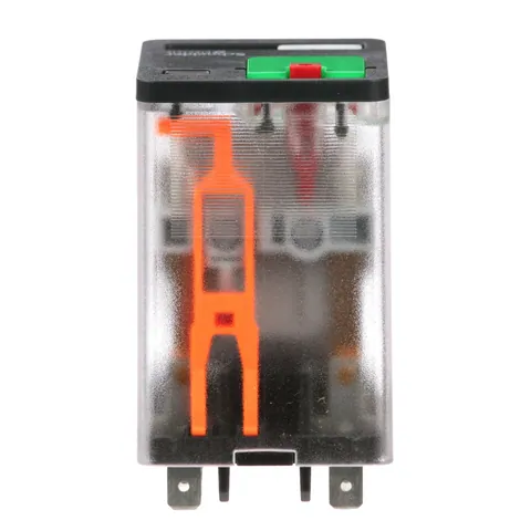 Schneider Electric 788XBXRM4L-24A General purpose relay, SE Relays, 788R, DPDT, 10A, 24 VAC, Quick terminal, clear cover with LED, lock push button — Akcesoria ogólne