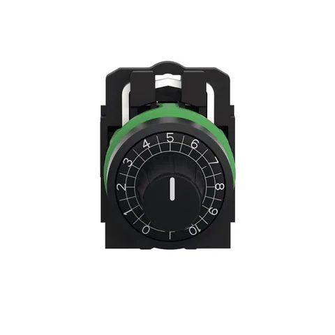 Schneider Electric ZB5AD912 Harmony XB5 Potentiometer Head, 22mm, Black — Schalter & modulare Geräte