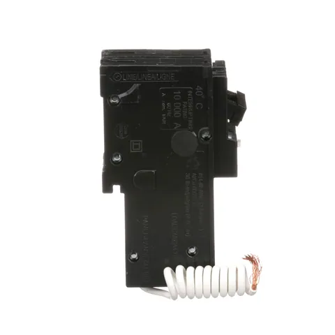 Schneider Electric HOM220CAFI Mini circuit breaker, Homeline, 20A, 2 pole, 120VAC, 10kA AIR, combo arc fault, pigtail neutral, plug in, UL — General Accessories