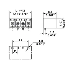 Weidmuller 1863180000 PCB Plug-in Connector SC-SMT 3.81/06/90G 1.5SN BK RL — General Accessories