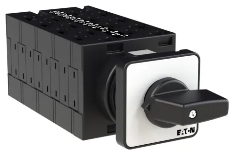 Eaton 005690 T3 Reversing Multi-Speed Switch 32 A Flush Mounting 8 Contact Units — Control & HMI