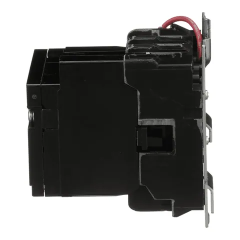 Schneider Electric 8502SBO2V02S NEMA Contactor, Type S, nonreversing, Size 0, 18A, 5HP at 575VAC, 3 phase, up to 100kA, 3 pole, 120VAC coil, open — General Accessories