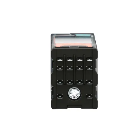 Schneider Electric RXM4GB2BD Miniature Plug-in Relay, Harmony Electromechanical Relays, 3A, 4CO, with LED, Lockable Test Button, 24V DC — Contactors & Relays