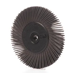 3M 7100138290 Scotch-Brite Radial Bristle Brush, 6 in x 1/2 in x 1 in 36 With Adapter, 5 ea/Case — General Accessories