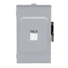 Schneider Electric H364RB Safety switch, heavy duty, fusible, 200A, 3 wire, 3 pole, 150hp, 600VAC/DC, NEMA 3R, bolt on hub provision — General Accessories